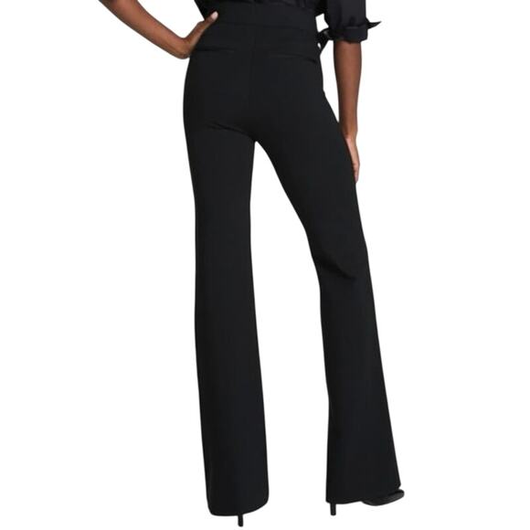 Spanx Size S Ponte Flare Pants Black Shaping Pull On - Picture 2 of 8